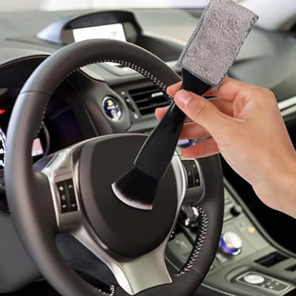 3PCS Car Interior Detail Dust Brush Car Interior Detailing Kit Tools For Truck SUV