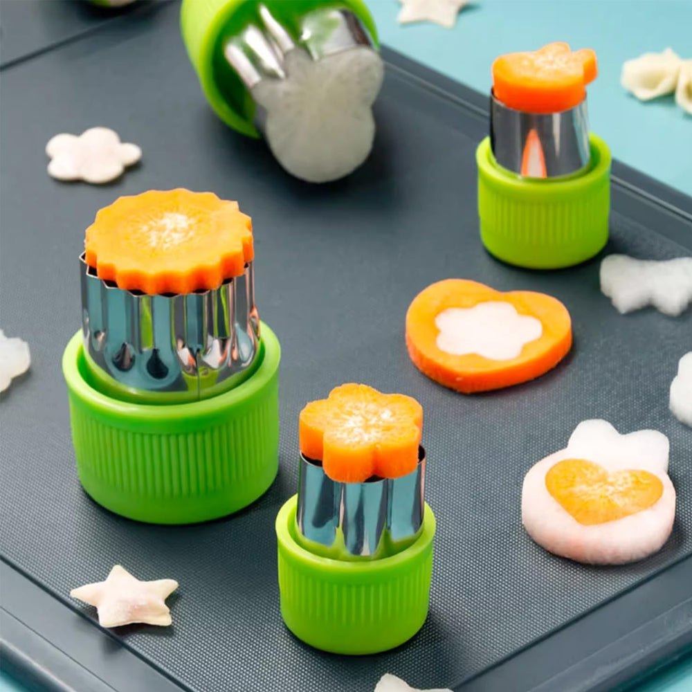Mini Vegetable Cutter Shapes Set