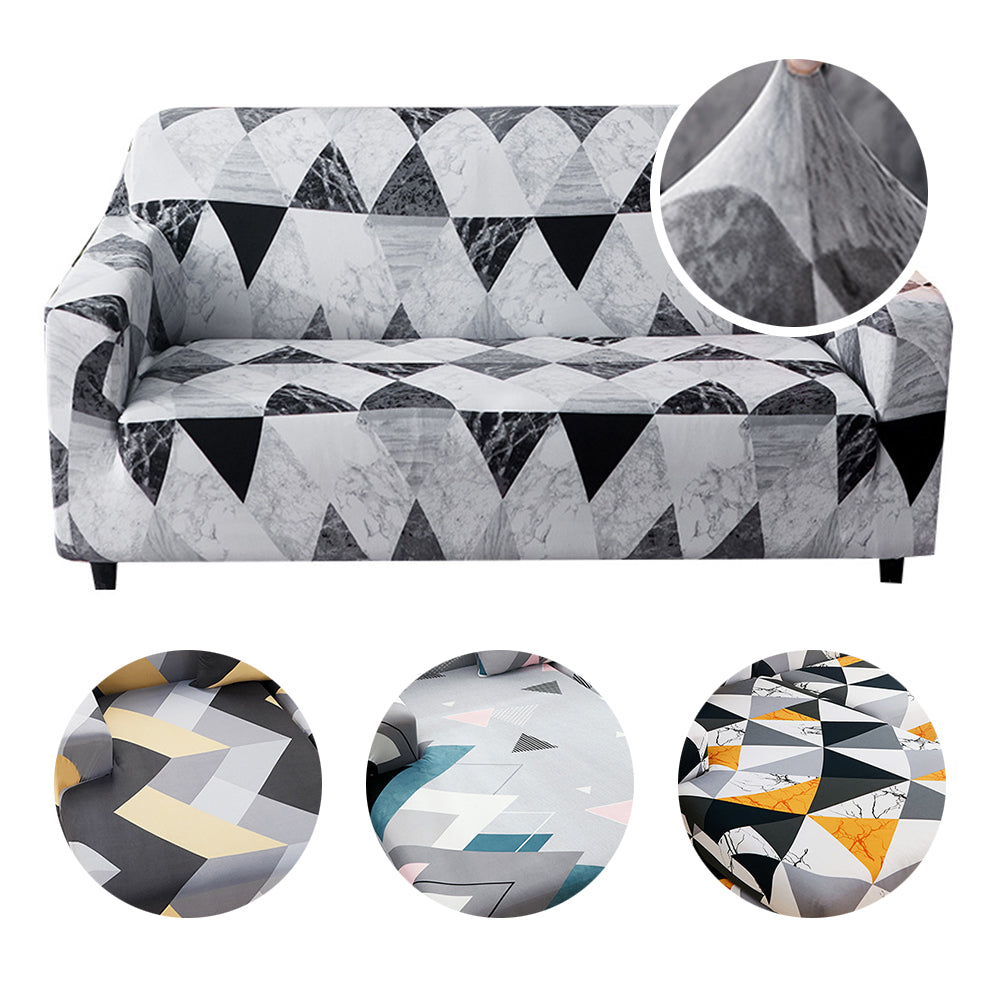 Geometric Pattern Sofa Cover Elastic Sofa Cover