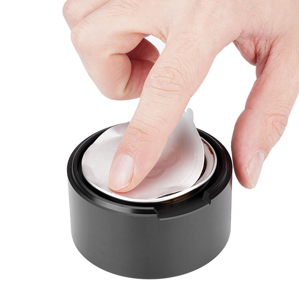 Reusable Vertuo Capsule Refill Kit for with 50 Pcs Foil Lids