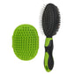 2PCS Pet Grooming Tools Pet Bath Brush Deshedding Dog Brush Suitable For Dogs Cats and Horses