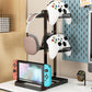 Universal Carbon Steel Game Controller and Headphone Stand Holder