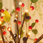 Tabletop Tree Light 24 LED Lighted Tree Decorated Lights Artificial Branch Tree Lamp