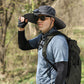Outdoor Wide Brim Sun Hat with 2 Solar Fans Fans