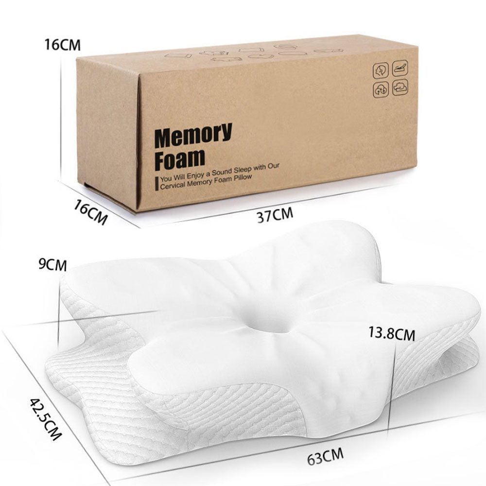 63x45.5CM Memory Foam Cervical Pillow For Neck Shoulder Orthopedic Contour Neck Pillow