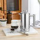 French Press Coffee Maker 304 Stainless Steel Double-Wall Insulated for Camping and Home