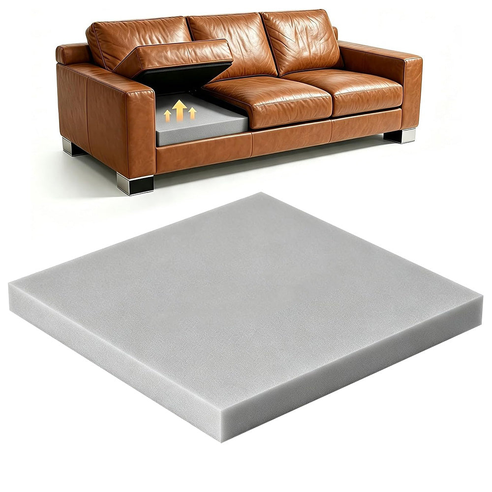 Comfortable Breathable Couch Cushion Support for Couches Sofa Office Chairs-Grey
