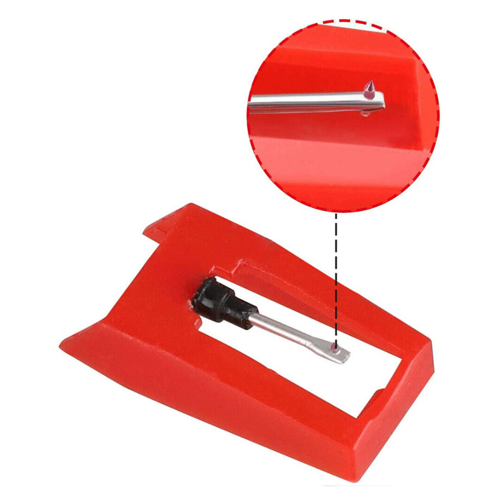 4Pcs Record Player Needle Ruby Ceramic Replacement Stylus Needle Tool Set