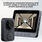 Wireless WiFi 1080P Video Doorbell Camera with Monitor 2 Way Audio Infrared Night Vision 2.4GHz 120 Degree Lens