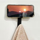 4Pcs Self Adhesive Wall Hook Double Hook Hanger Home Kitchen Bathroom Hanger Cabinet Tool