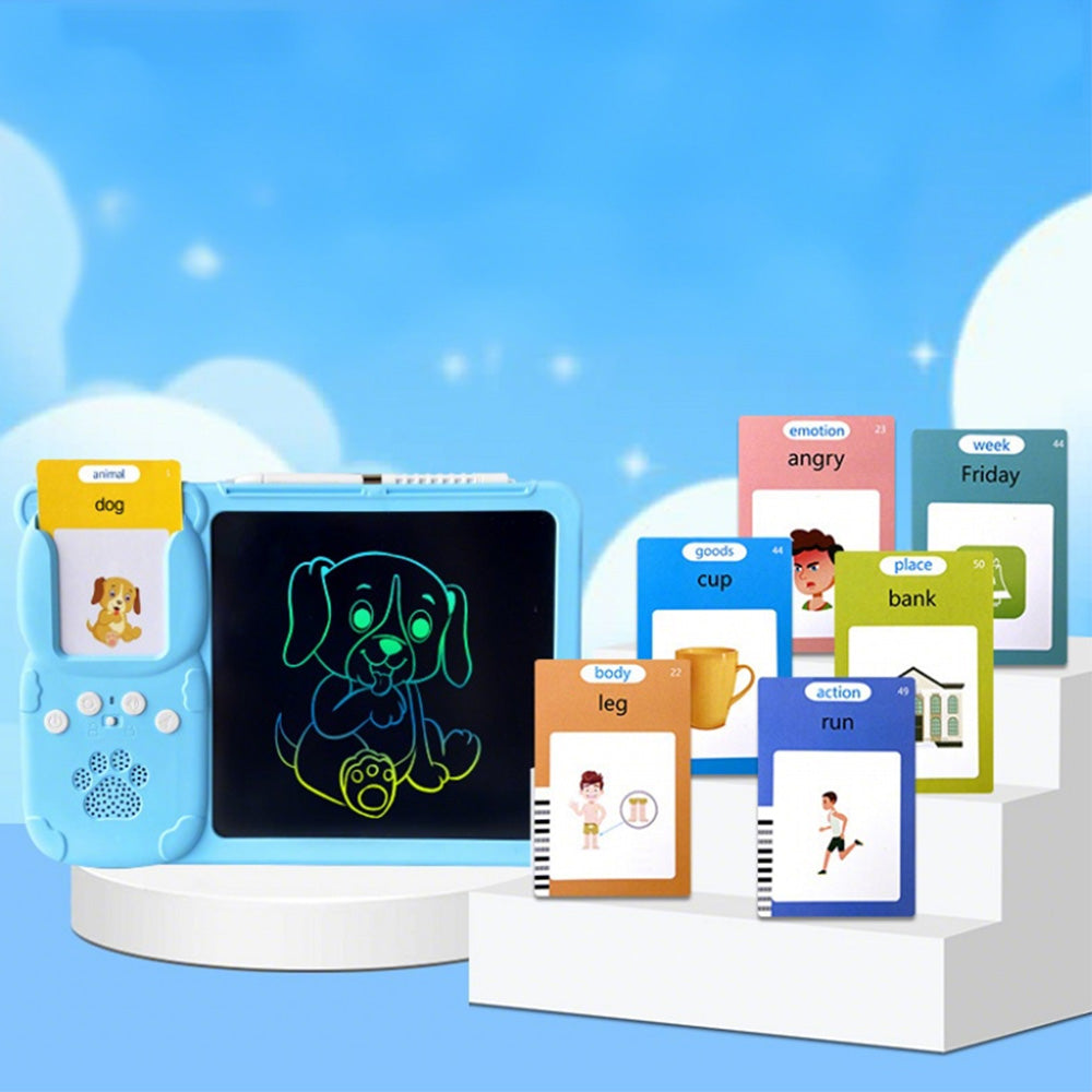 Talking Flash Cards Toys 510 Words with Drawing Tablet for Boys Girls