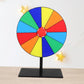 12-Slot 20cm Lucky Prize Wheel Tabletop Spin Game for Party Events and Raffles