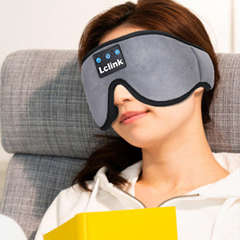 3D Eye Mask Wireless 5.2 Bluetooth Music Sleeping Headphones