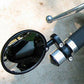 2Pcs Universal Motorcycle Handle Bar Rear View Round Mirrors