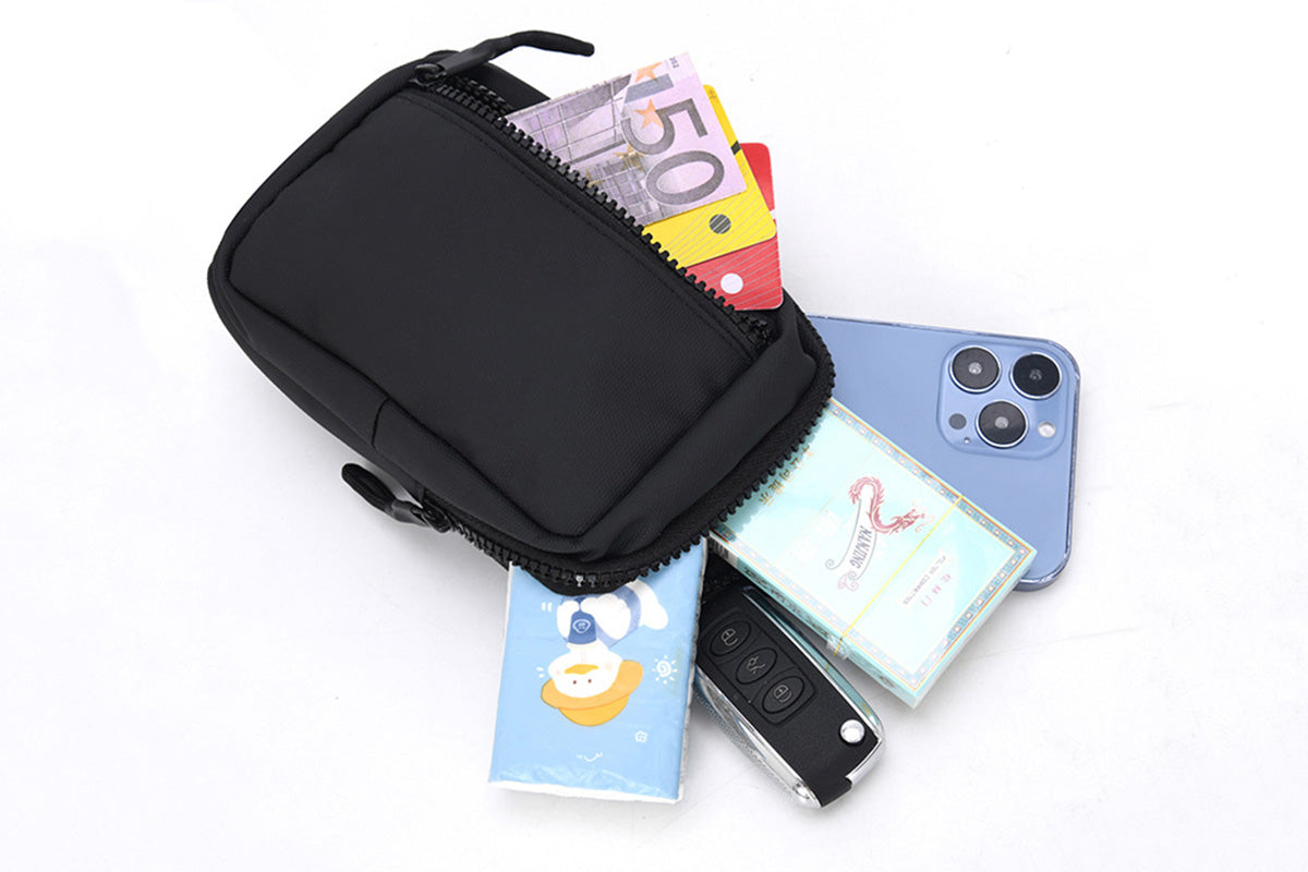 Mini Crossbody Sling Bag Travel Daypack Shoulder Bag for Running and Outdoor Use