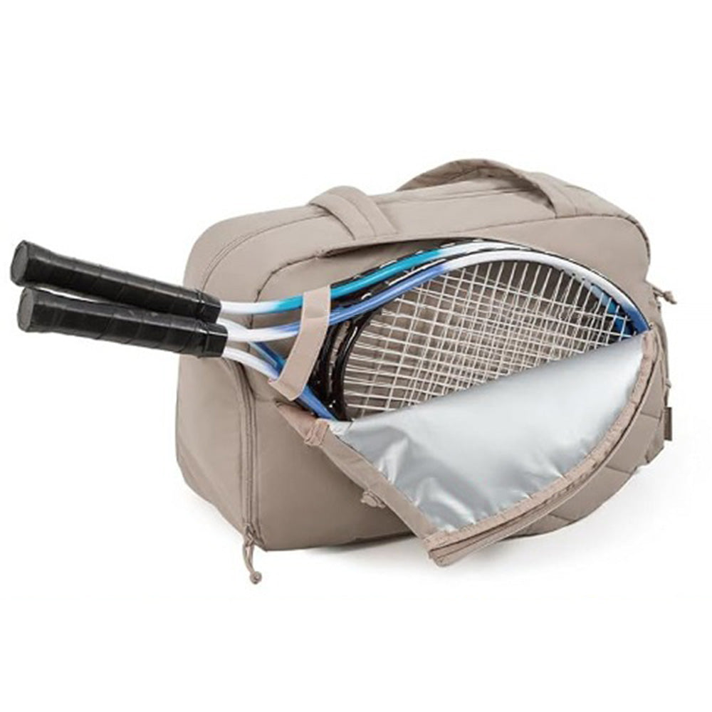 Womens Tennis Gym Bag Sports Tote Fits Two Rackets with Shoe Compartment