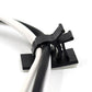 20PCS Adhesive Cord Management Cable Clips Black Wire Holder Organizer Clamp