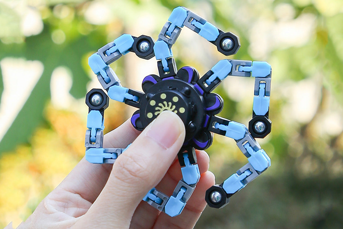 Transformable Mechanical Gyro Fidget Spinner