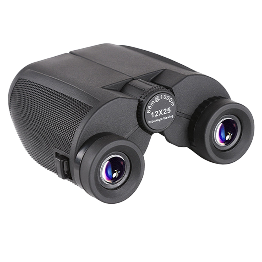 12x25 Compact Binoculars for Bird Watching Waterproof BAK4 Prism