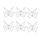 6Pcs Clear Acrylic Ball Stand for Display Rugby Basketball Football