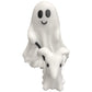 Halloween Ghost Walking Dog Statue