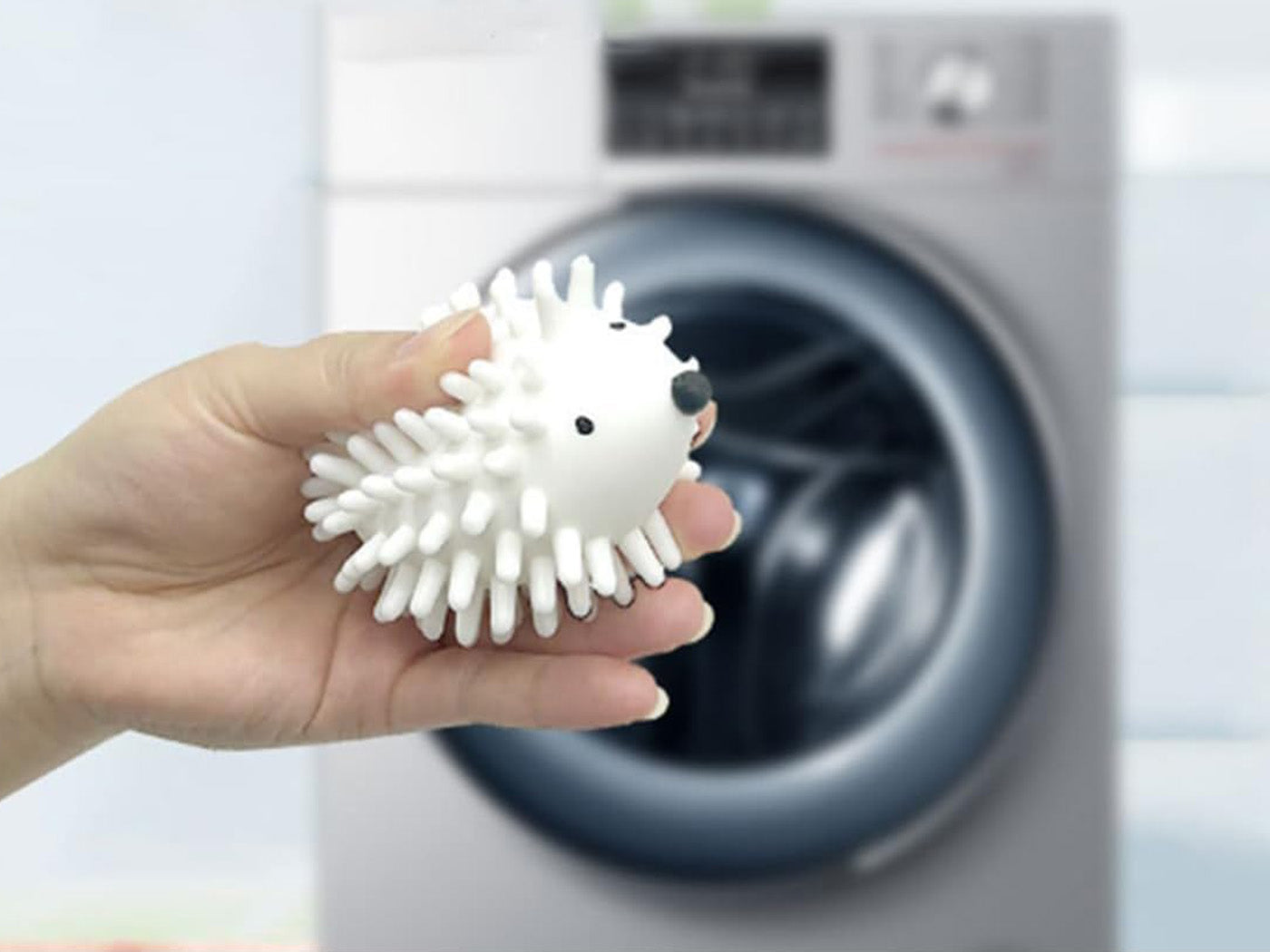 2 X Hedgehog Washer Balls Washing Machine Laundry Scrubbing Balls Laundry Balls