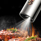 2Pcs Salt and Pepper Grinder Set Stainless Steel Salt and Pepper Shakers for Kitchen