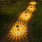 2Pcs Outdoor Water-Resistant Color Changing Solar Lawn Light
