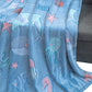 Glow in The Dark Throw Blanket Marine Life Luminous Blanket