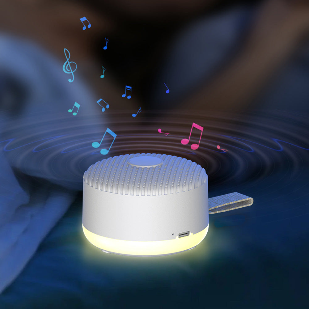 Portable White Noise Machine with Soothing Sounds and Night Light for Sleep and Travel