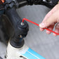 9Pcs Long Arm Ball End Hex Key Set with CRV Steel for Car and Motorcycle Repair