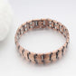 Pure Copper Bracelet with Double-Row Strong Adsorbable Iron