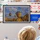 10.1 Inch Touchscreen Uhale Smart WiFi Digital Cloud Photo Frame with Mobile Photo Transfer