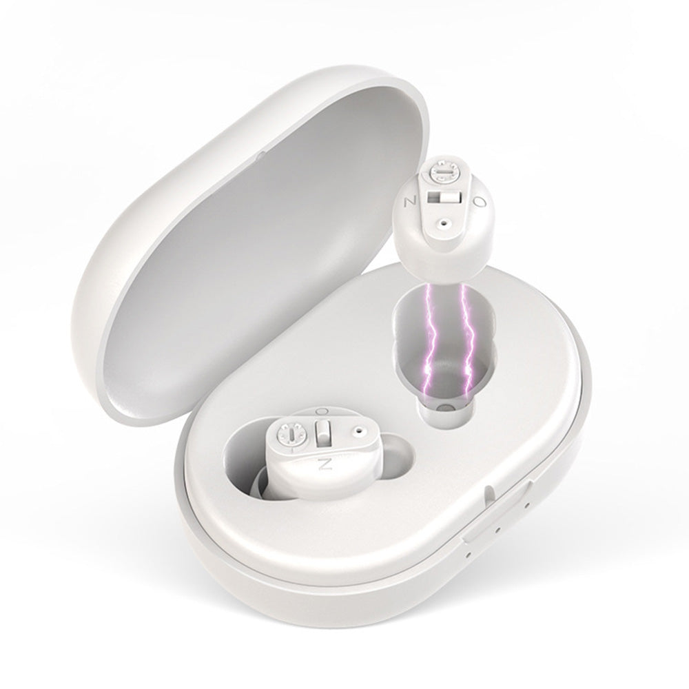 Hearing aids for seniors Wireless Rechargeable Hearing Amplifier In-Ear Mini Enhancer Sound Voice