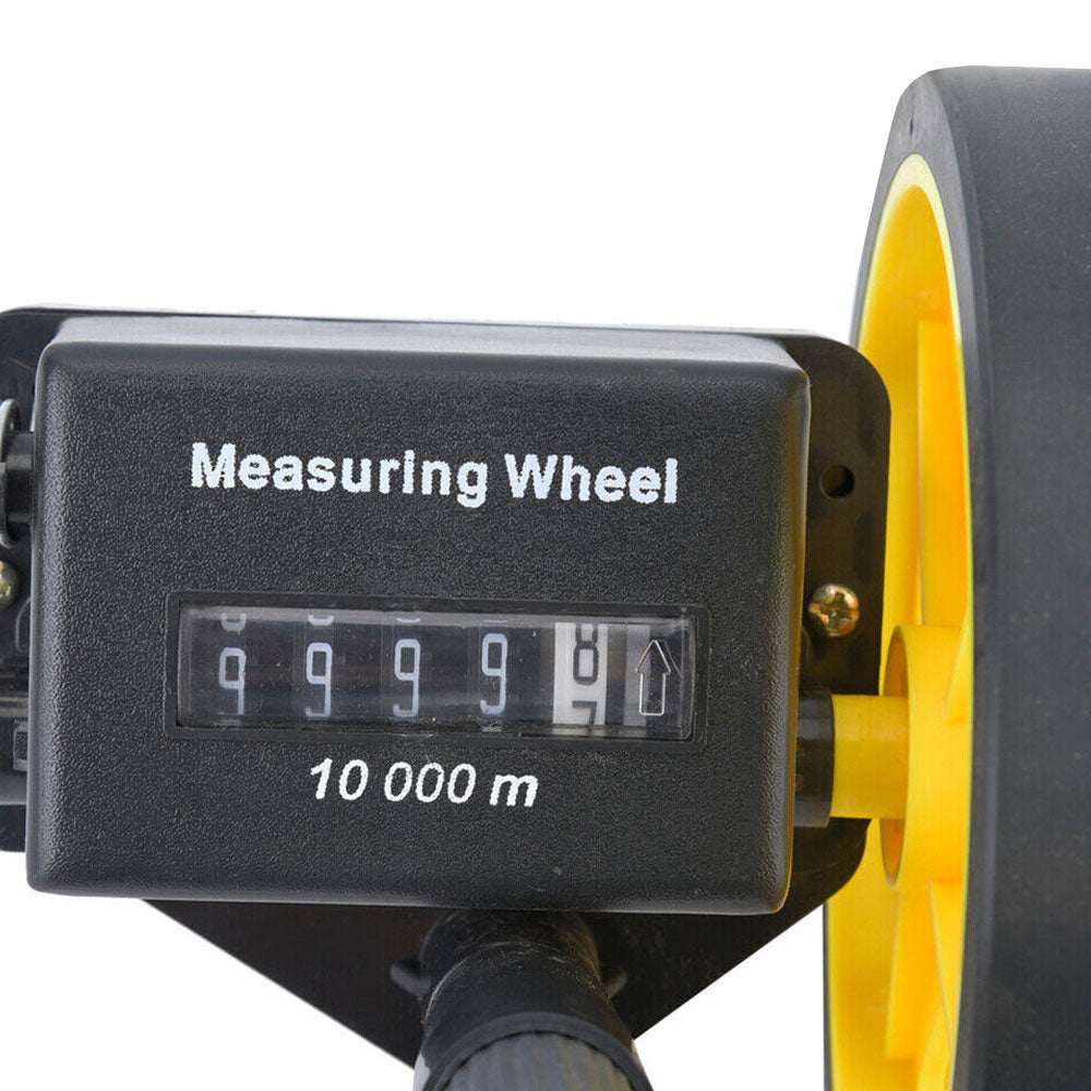 10KM Measure Distance Measuring Wheel Tape Collapsible Land Trundle Walking Surveyor
