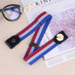 2Pcs No Buckle Elastic Belt Buckle-Free Invisible Stretch Belt