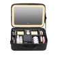 Portable Travel Makeup Case with LED Light and Mirror