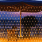 Outdoor Christmas Net Lights LED String Lights for Holiday Wedding Party Garden Decoration-Warm White