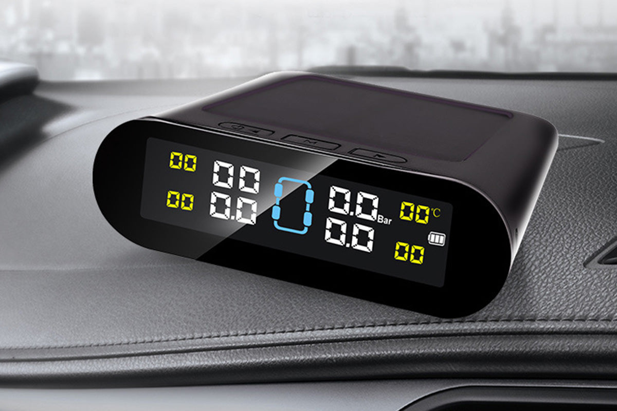 Solar Powered Wireless Tire Pressure Monitoring System