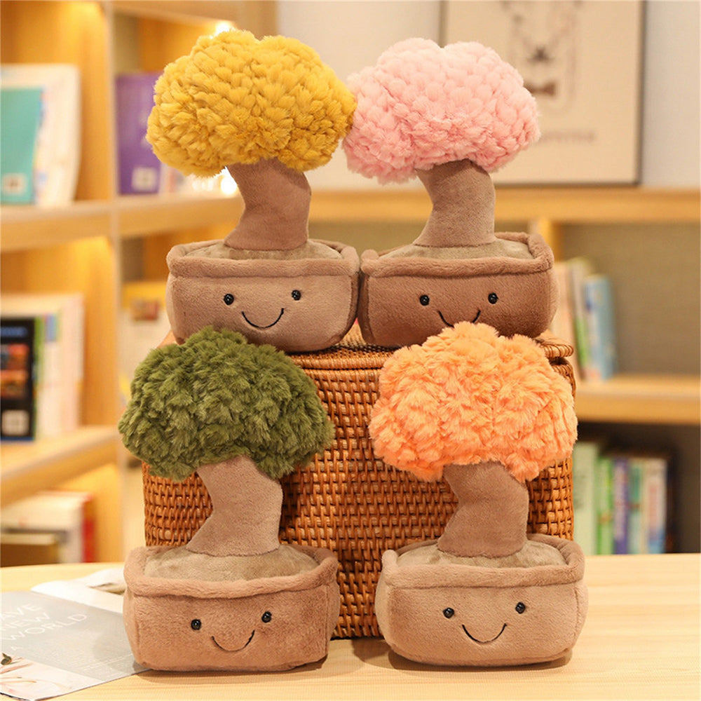 Potted Fortune Tree Plush Stuffed Toy