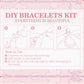 2 Sets 24 DAYS Christmas Advent Countdown Calendar Charm Bracelet Making Kit