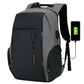Reflective Laptop Backpack with USB Charging Port Anti-thief Travel Business Backpack