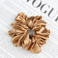 6Pcs Satin Scrunchies for Women Large Hair Scrunchy Thick Elastic Hair Ties Hair Bands Ponytail Holders