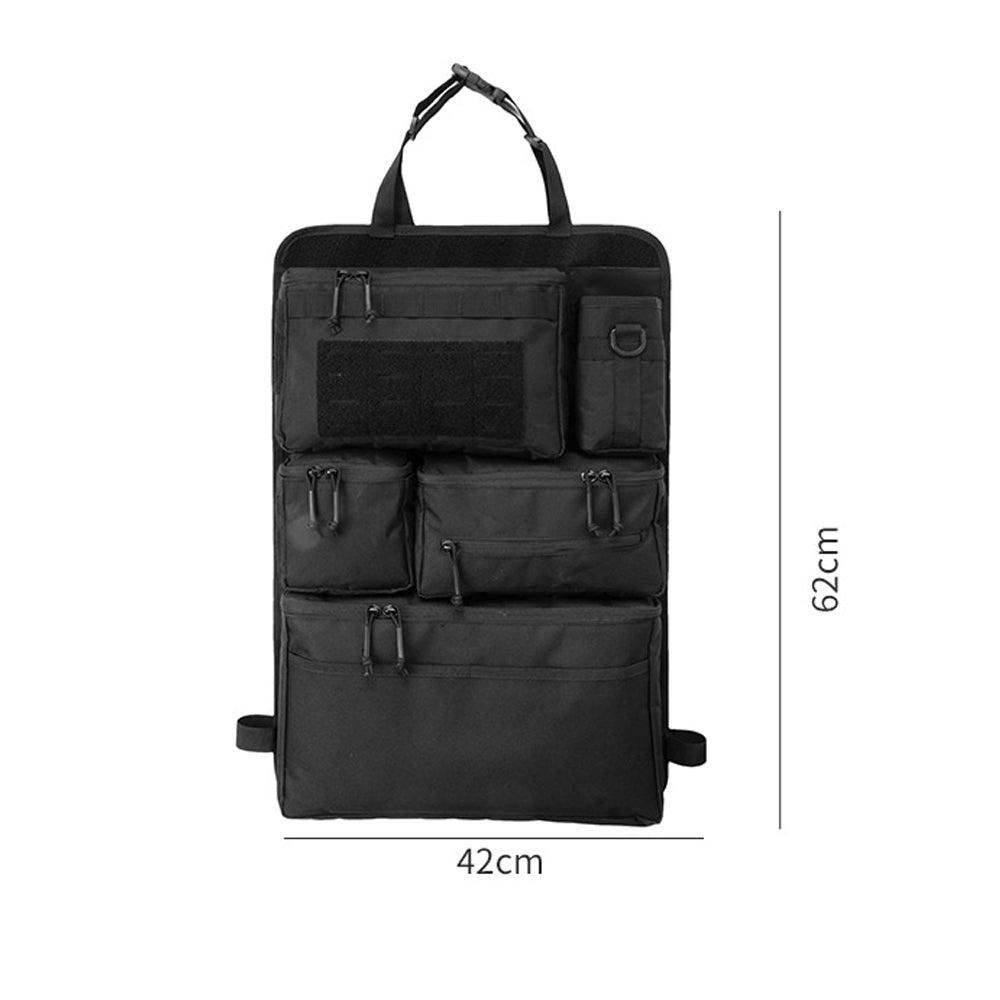 Multi Pocket Auto Seat Back Organizer Hiking Camping Travel Bag