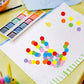 4000PCS Colored Dot Stickers Round Color Coding Labels For Office Classroom 