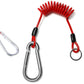 4FT Breakaway Trailer Cable Stainless Steel Safety Brake Cable with Spring