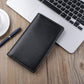 Portable Leather Business Card Holder Album 120-Slot Capacity