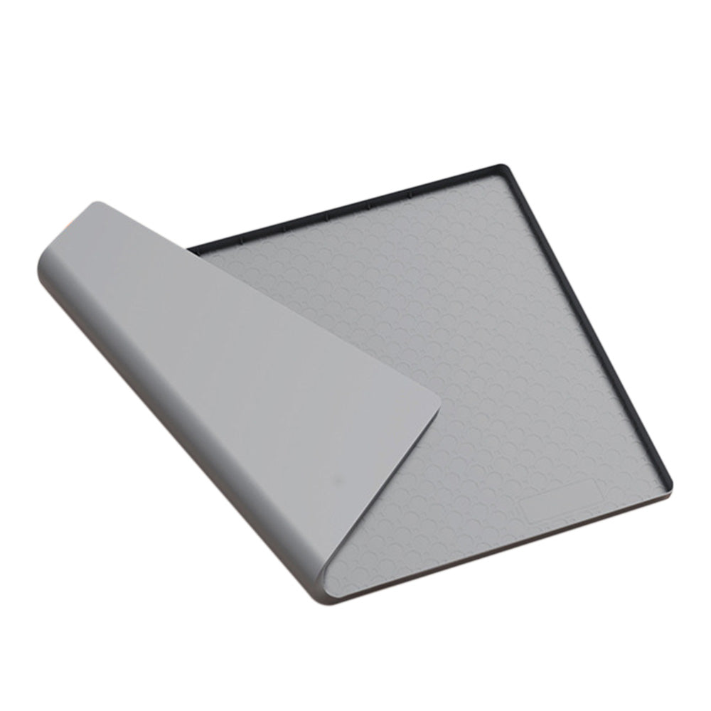 Silicone Under Sink Mat with Raised Edge for Cabinet Protection