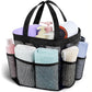 Mesh Shower Caddy Bag Hanging Toiletry Organizer For Travel And Gym