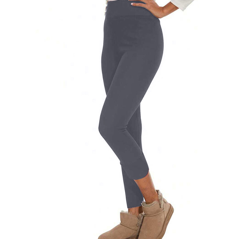 Fleece Lined Women High Waisted Winter Yoga Leggings Pants